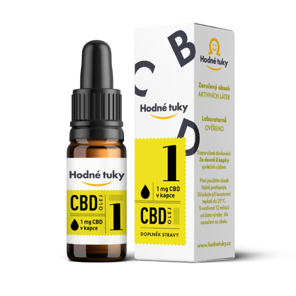 Hodne tuky CBD olej 1 (3%)